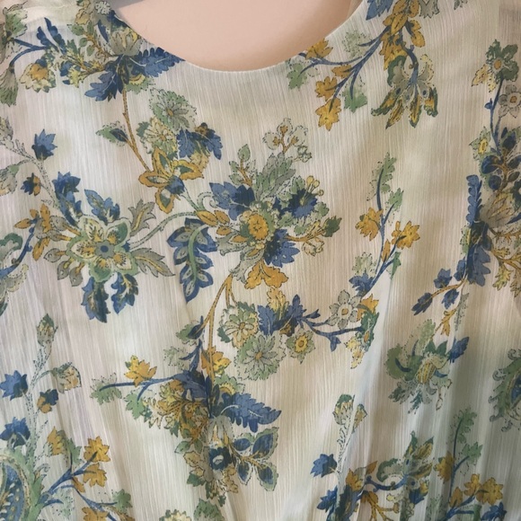 Taylor Three Quarter Sleeve Floral Dress Sz S - Picture 15 of 16